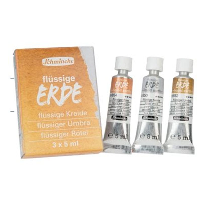 4012380244901-Schmincke Liquid earth - Ensemble de peinture - 3 parties - aquarelle - 3 couleurs - coule-P_405241543_1-0