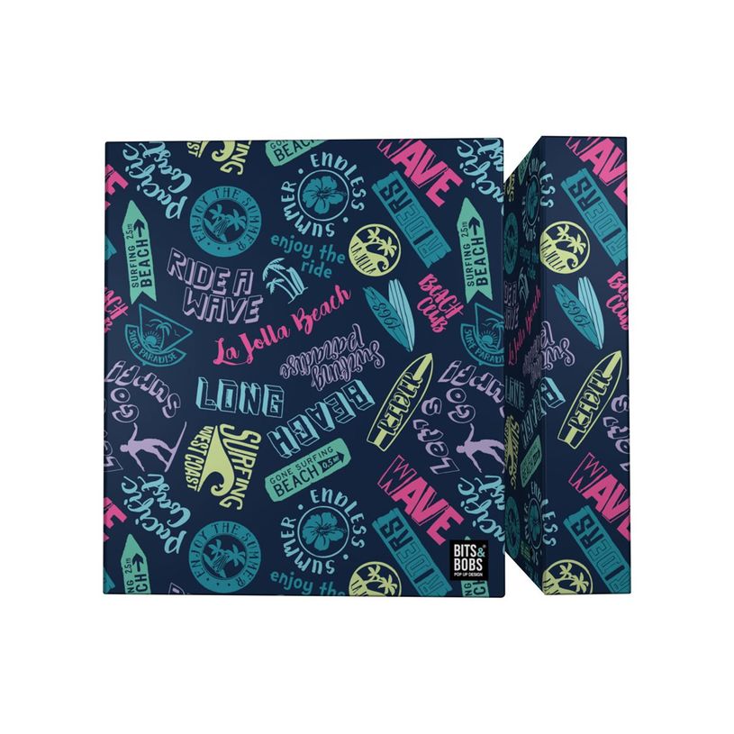 8413623170302-Grafoplas BITS&BOBS - Classeur à anneaux - pour A4 (210 x 297 mm) - plage-P_405241587_2-1