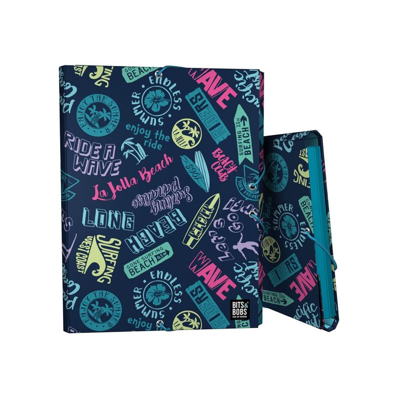 8413623253395-Grafoplas BITS&BOBS - Chemise à 3 rabats - pour Folio - plage-P_405241609_1-0