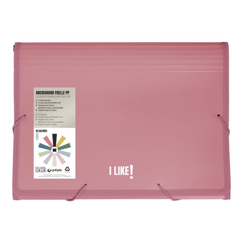 8413623298549-Grafoplas I Like! - Archivo de expansión - 13 piezas - para Folio - rosa-P_405241751_1-0