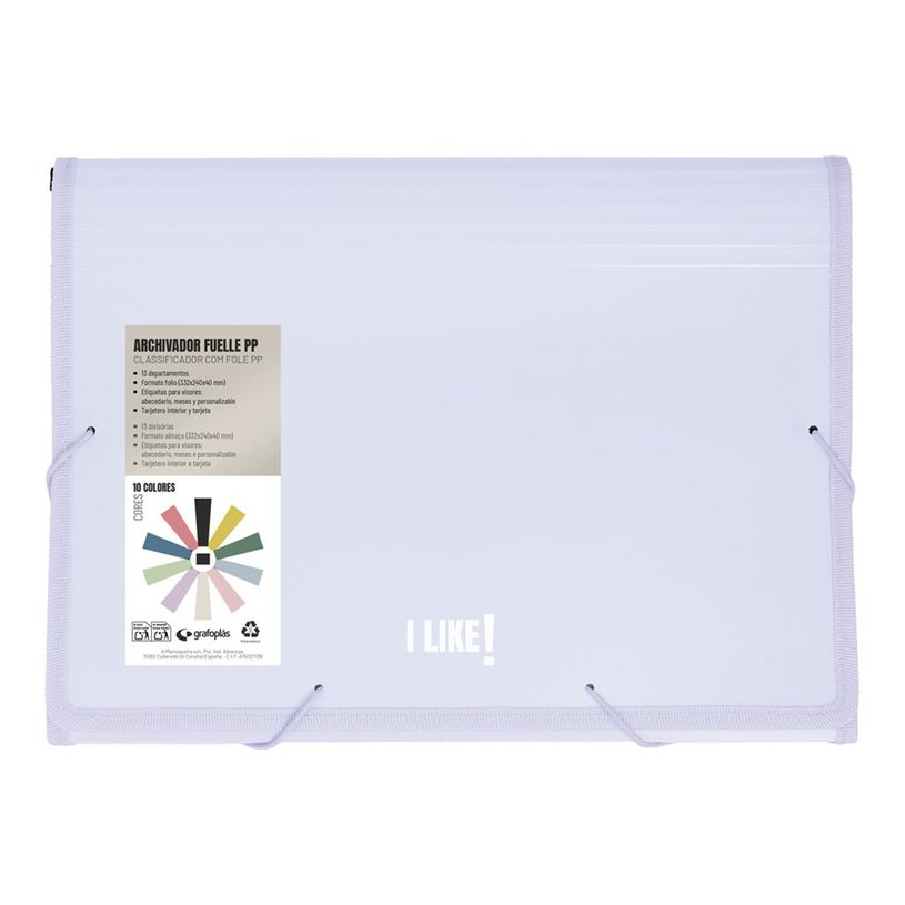 8413623298587-Grafoplas I Like! - Archivo de expansión - 13 piezas - para Folio - soft lavender-P_405241755_3-1