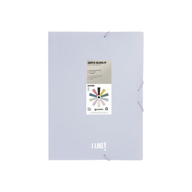 8413623484829-Grafoplas I Like! - Chemise à 3 rabats - pour Folio - soft lavender-P_405241777_1-0