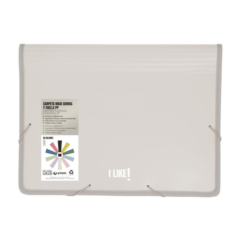 8413623484904-Grafoplas I Like! - Pochette - largeur de dos : 80 mm - pour Folio - sable-P_405241786_3-1