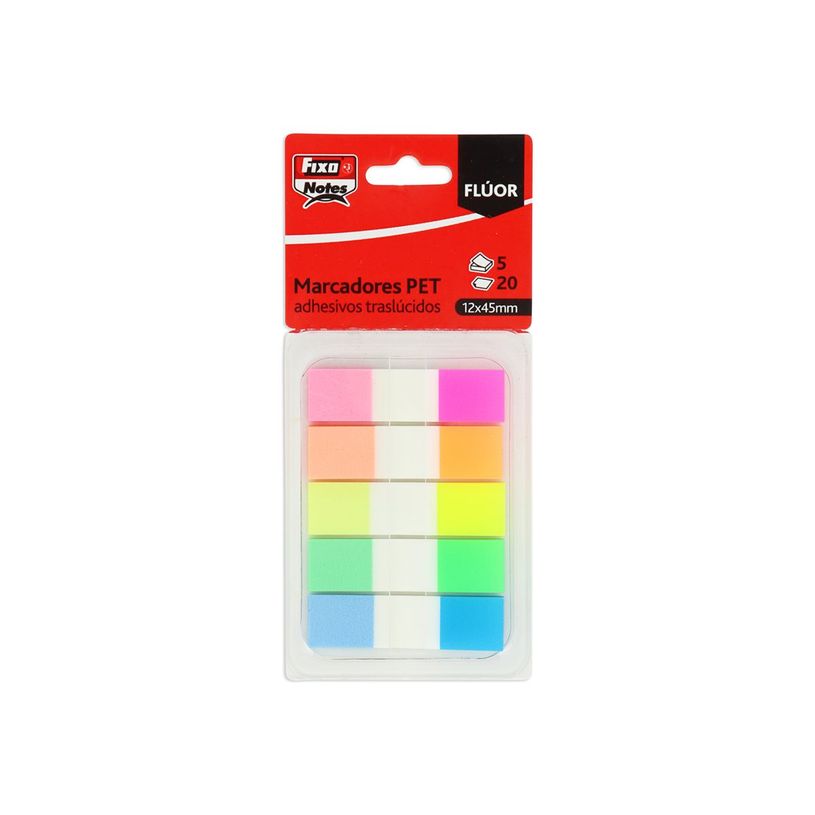 8413623507320-Grafoplas Fixo Notes - Marqueurs de drapeaux - 45 x 12 mm (5 x 20) - variée-P_405241890_1-0