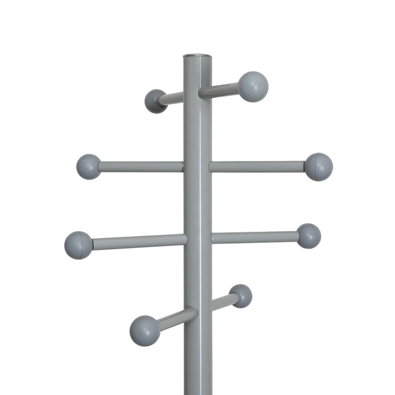 4002390095068-MAULSaphir Lite - Porte-manteau sur pied - 8 patères - gris-P_405241909_2-1