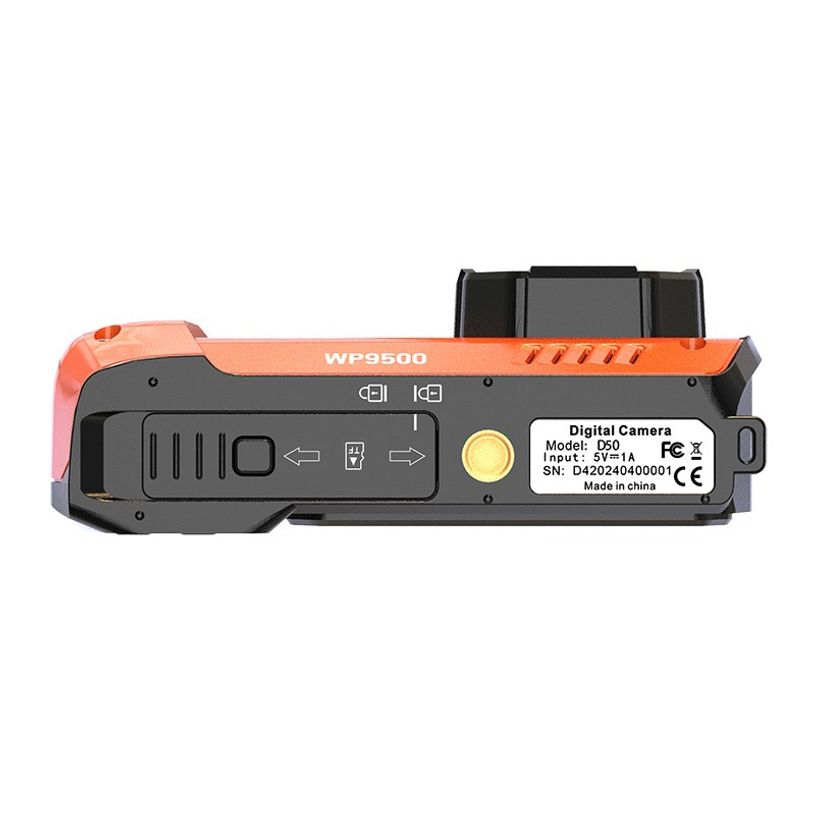3760265545780-AGFA WP9500 - Appareil photo numérique waterproof - orange-P_405241923_6-5