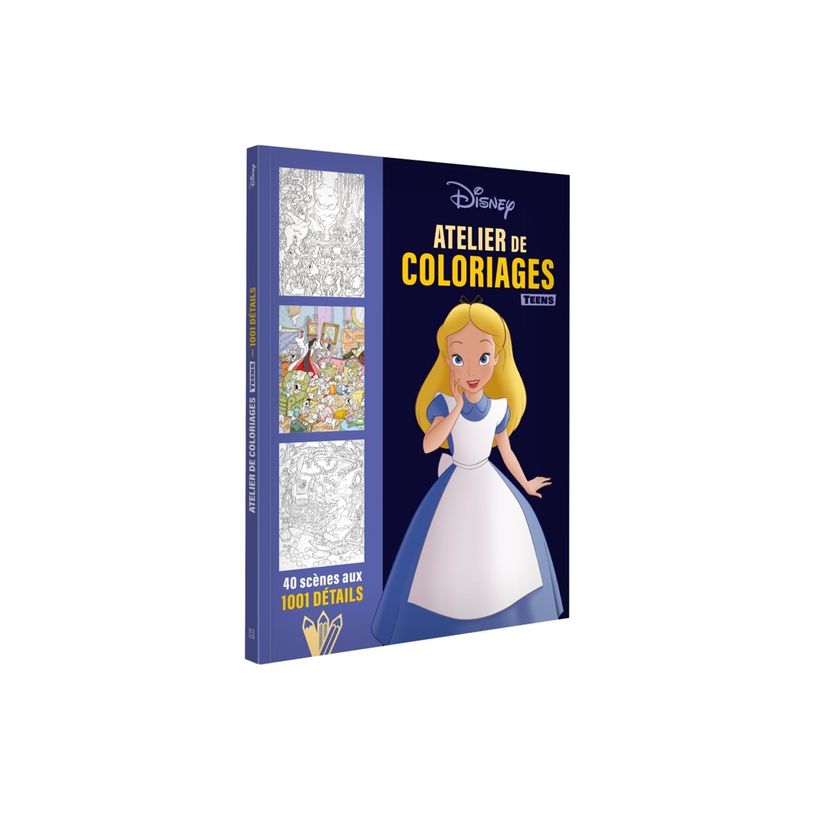 9782017232452-DISNEY TEENS - Atelier de coloriages - 1001 Détails-P_405241979_2-4