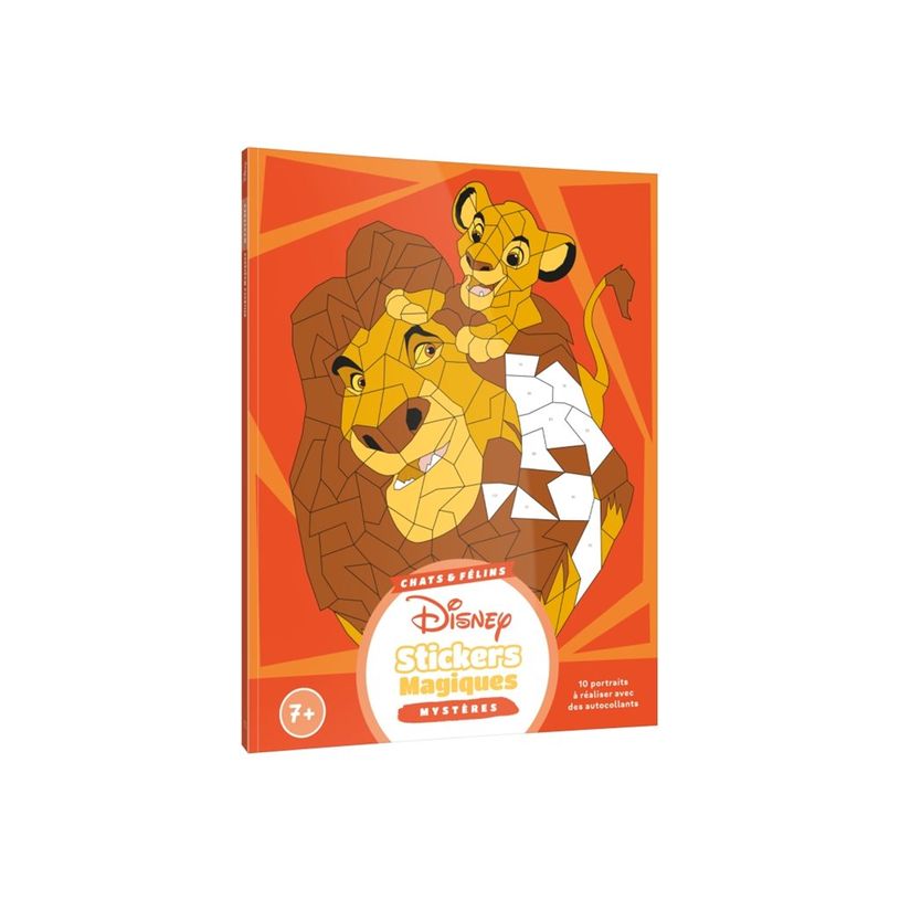 9782017242925-DISNEY - Mes stickers magiques - Mystères - Chats et félins - livre de coloriage / d'act-P_405241985_1-0