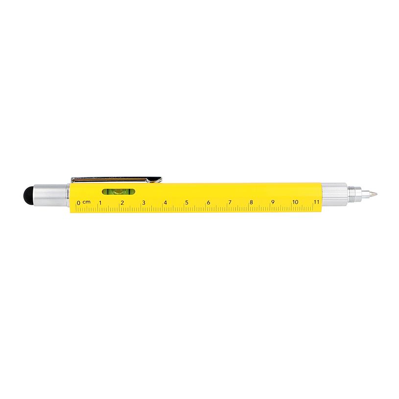 4014421701701-Stylo bille Tool Pen Yellow/jaune en boîte cadeau--1