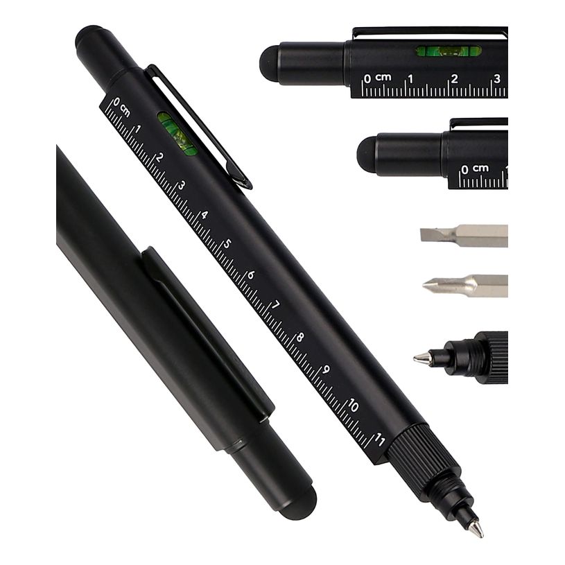 4014421701718-Stylo bille Tool Pen Black/noir en boîte cadeau--0