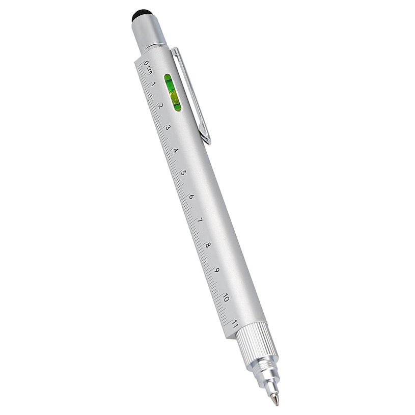 4014421214850-Stylo bille Tool Pen Silver/argent à l'unité--0