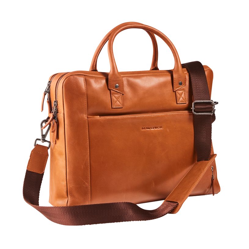 5413082196526-Maverick - Cartable New Men - 38,5 x 29 x 10,5 cm - Cognac--0