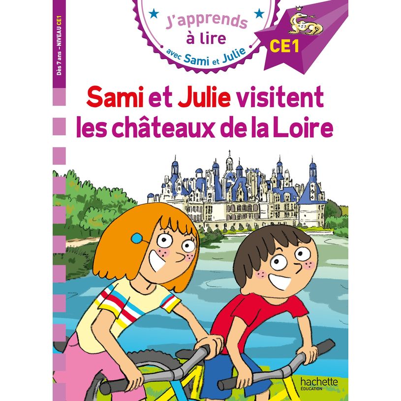 9782017265375-Sami et Julie CE1 Sami et Julie visitent les Châteaux de la Loire--0