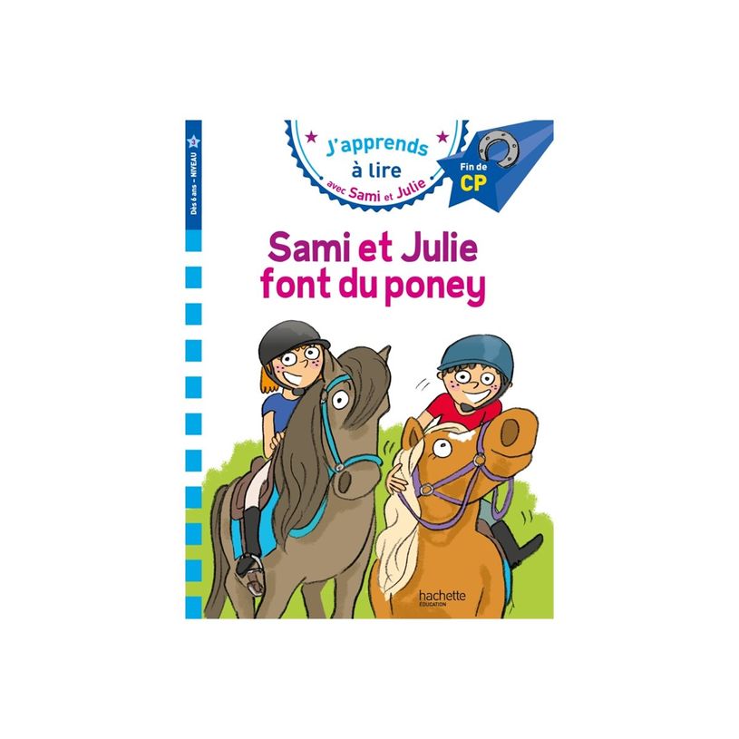 9782017267195-Sami et Julie CP niveau 3 Sami et Julie font du poney-P_405242045_1-3