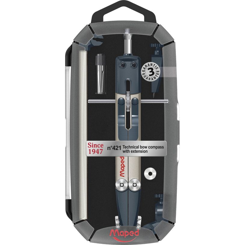 3154141988028-Maped - Compas technique balustre n°421 "Since 1947" - avec allonge-P_405242111_1-0