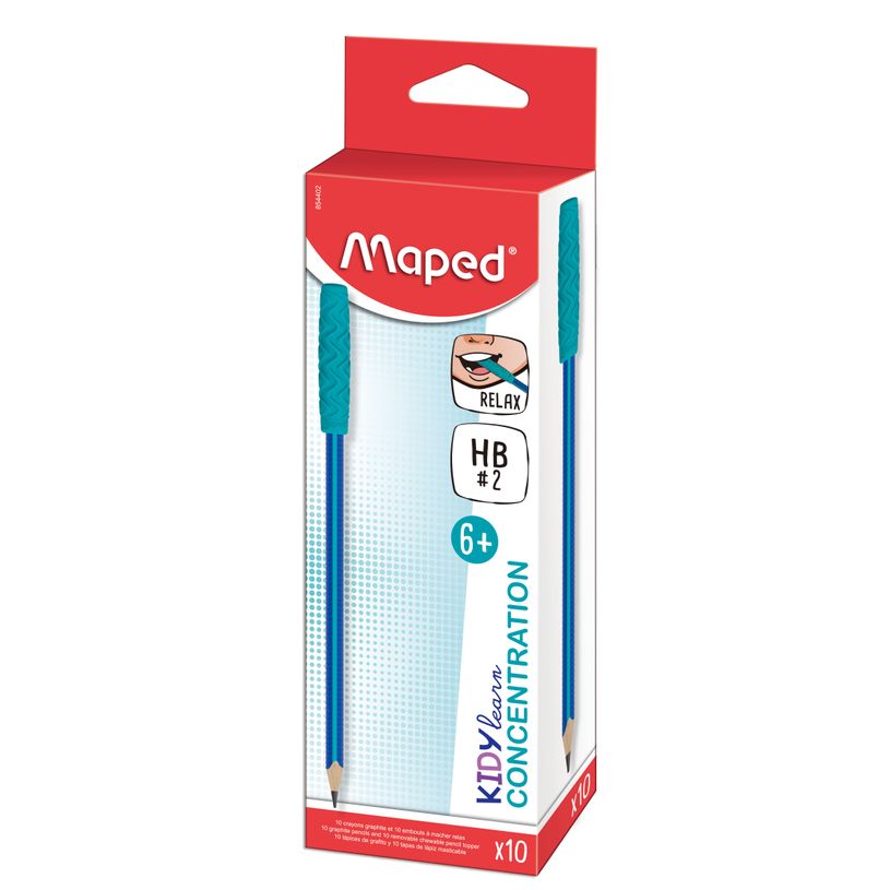 3154148544029-Maped - Kidy Learn Concentration - 1 crayon graphite HB + embout à mâcher-P_405242133_4-3