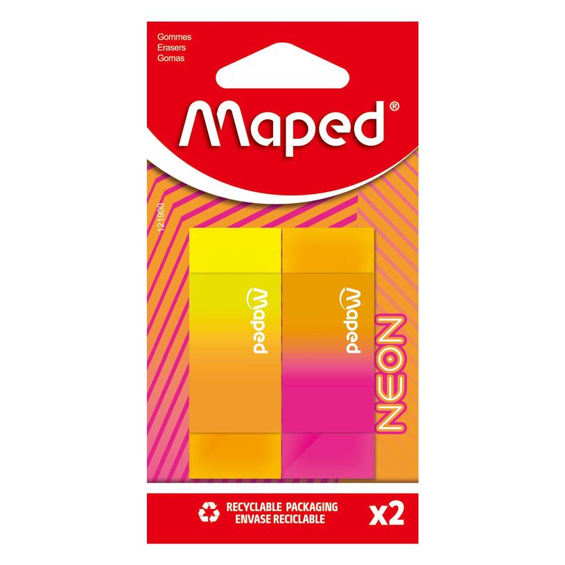 3154141219009-Maped - Neon - Blister de 2 gommes-P_405242135_1-0