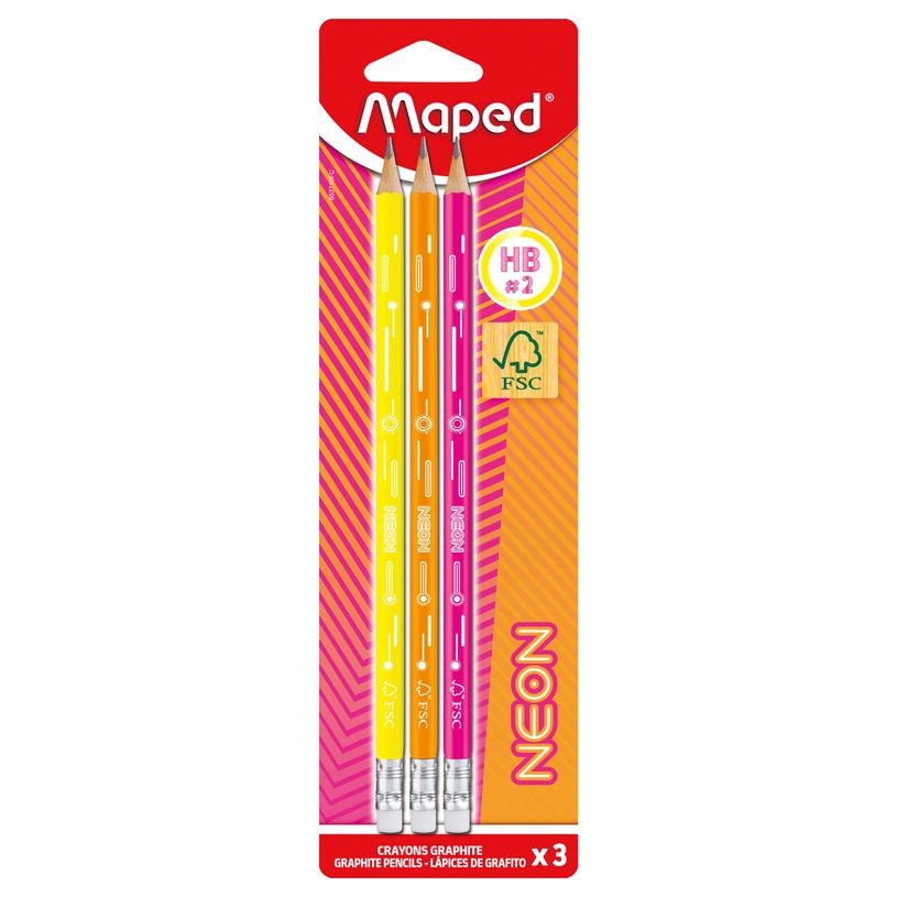 3154148537106-Maped - Neon - Blister de 3 crayons graphite HB - embout gomme-P_405242139_1-0