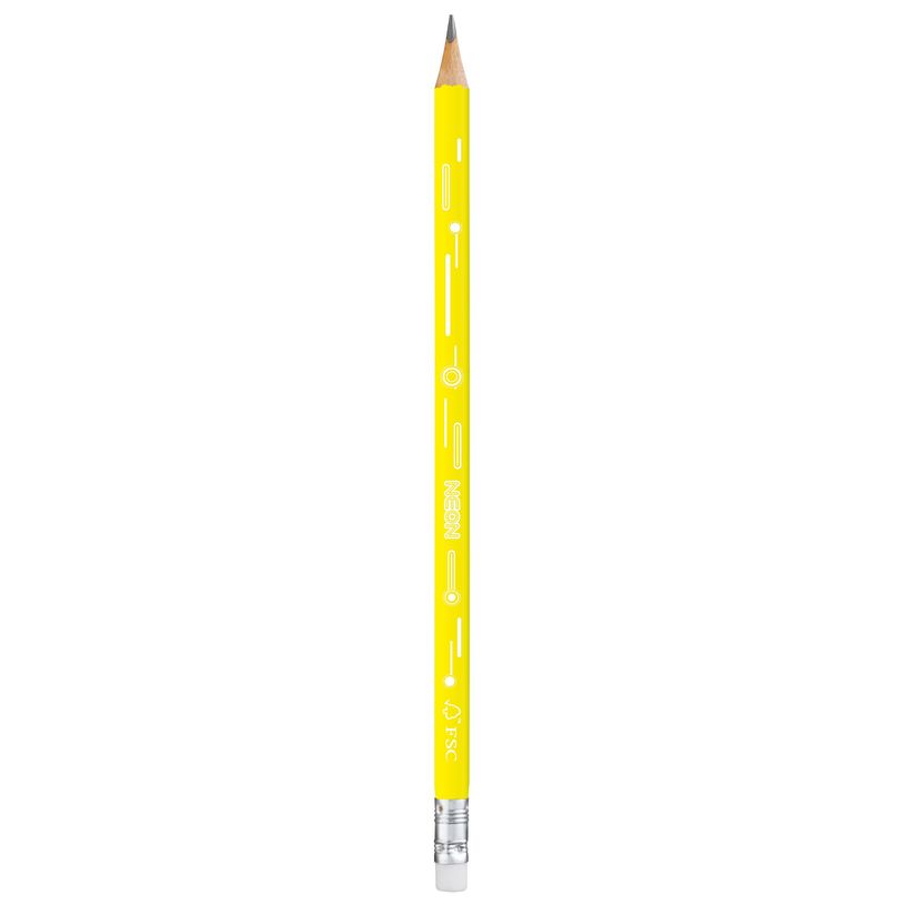 3154148537175-Maped - Neon - 1 crayon graphite HB - embout gomme-P_405242143_3-2