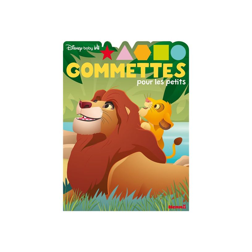 9782508058240-Gommettes pour les petits (Simba et Mufasa) - Disney Baby - livre de coloriage / d'activit-P_405242168_1-0