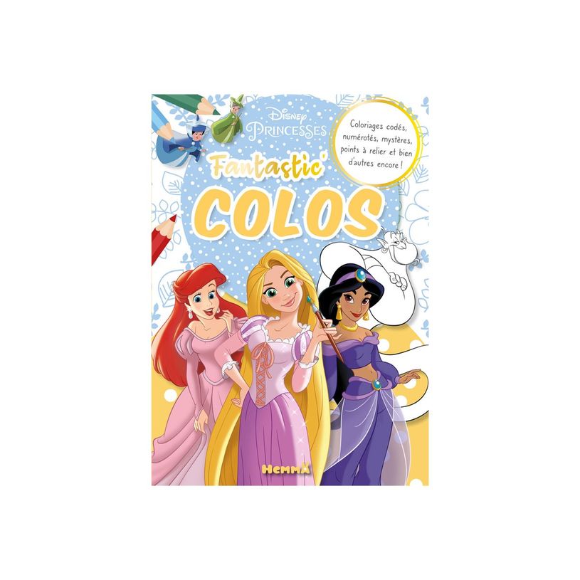 9782508057960-Disney Princesses - Fantastic' colos - Gros livre de coloriage - Dès 5 ans-P_405242170_1-1