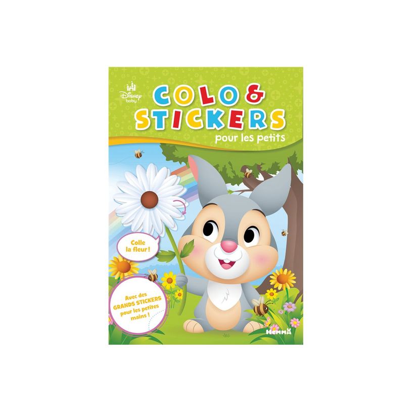 9782508057694-Colo & Stickers pour les petits (Panpan) - Disney Baby - livre de coloriage / d'activités-P_405242173_1-0