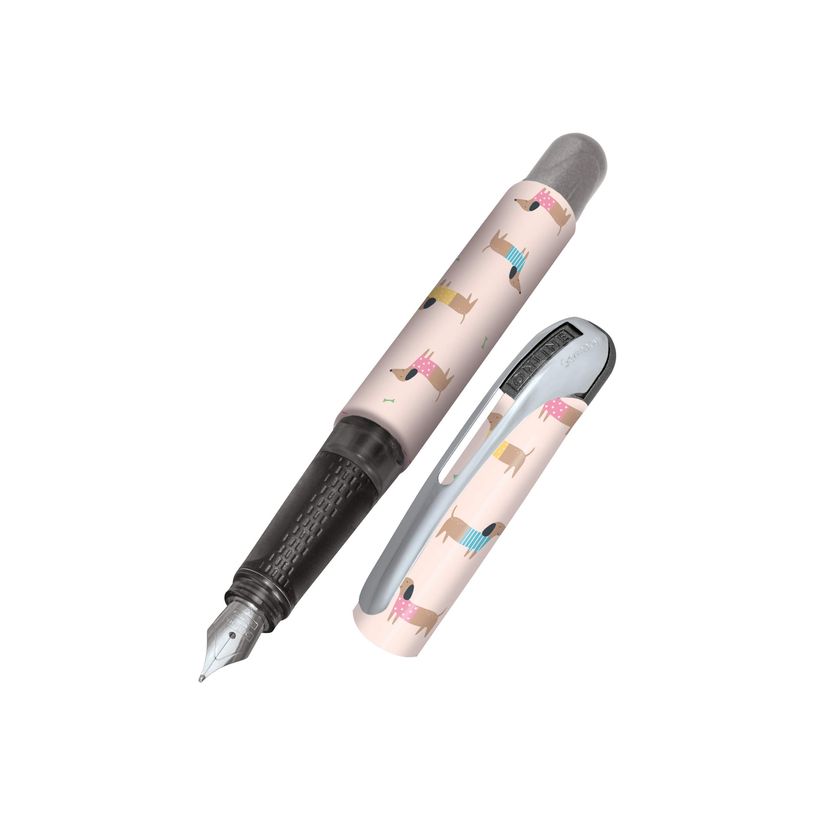 4014421126429-ONLINE College - Stylo plume - dackel - bleu roi - 0.5 mm - moyen-P_405242410_2-0