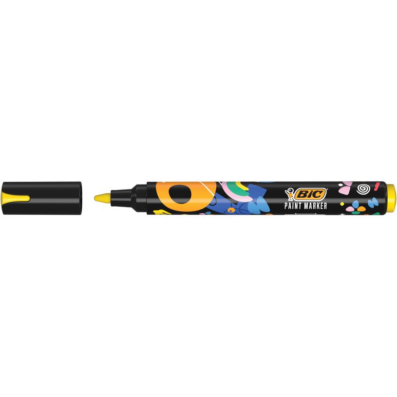 3086123777927-BIC Intensity - Marqueur à peinture - jaune - encre à l'eau - moyen-P_405242447_2-1