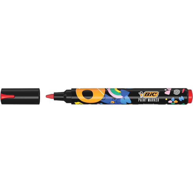 3086123777934-BIC Intensity - Marqueur à peinture - rouge - encre à l'eau - moyen-P_405242448_2-1