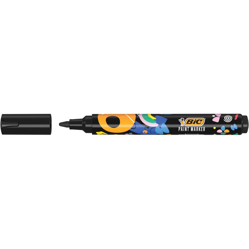 3086123775336-BIC Intensity - Marqueur à peinture - peinture à base d'eau - noir - moyen-P_405242454_2-1