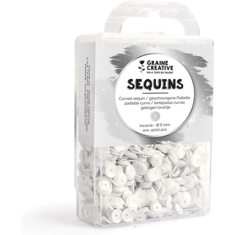 3532431752434-Graine Creative - Sequins incurvé - 4000 pieces - blanc mat-P_405242485_1-0