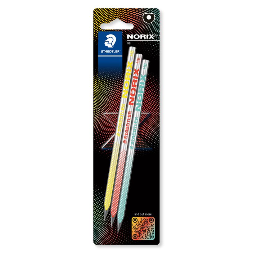 4007817169179-STAEDTLER Norix 181 - Crayon - X-treme, smart - graphite - HB - noir (pack de 3)-P_405242517_1-0