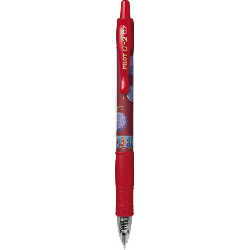 4902505685774-Pilot G-2 ONE PIECE - Roller encre gel rétractable - 0,7 mm - rouge-P_405242536_1-0