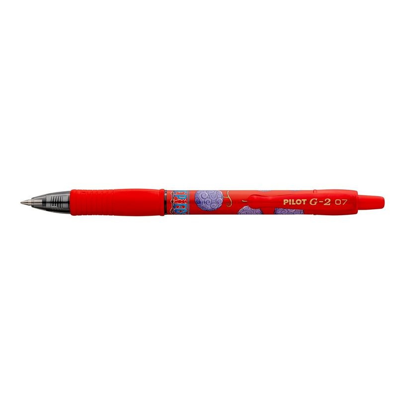 4902505685774-Pilot G-2 ONE PIECE - Roller encre gel rétractable - 0,7 mm - rouge-P_405242536_2-1