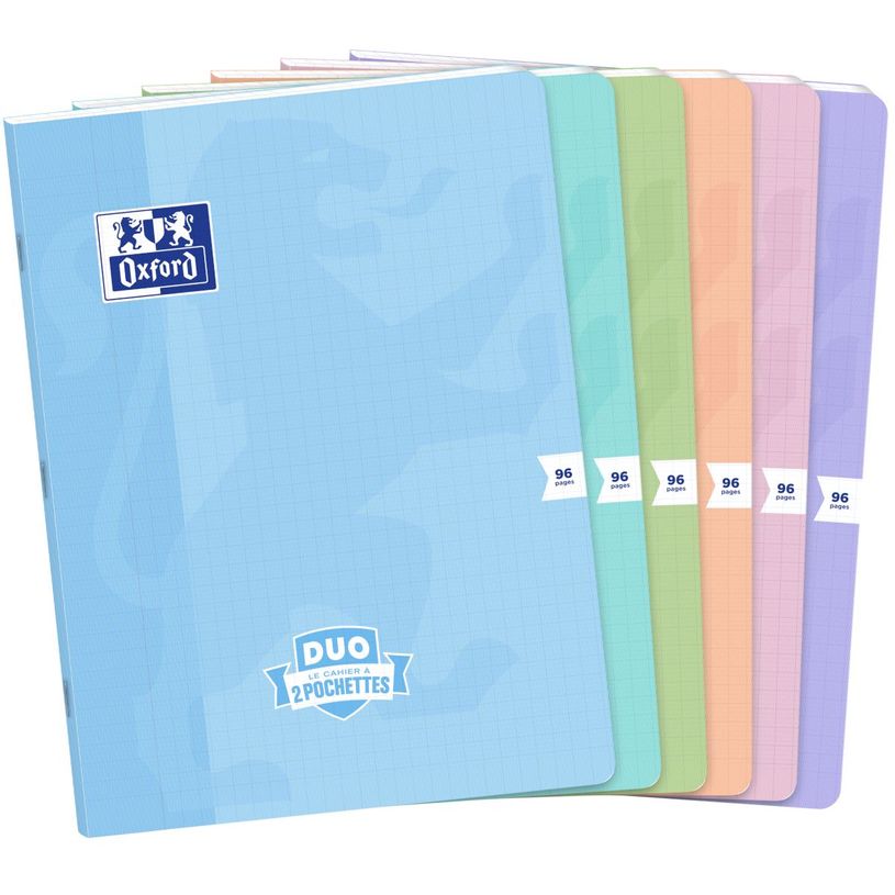 3020120251141-Oxford Duo - Cahier 24 x 32 cm - 96 pages - grands carreaux (Seyes) - disponible dans diff-P_405242572_1-0