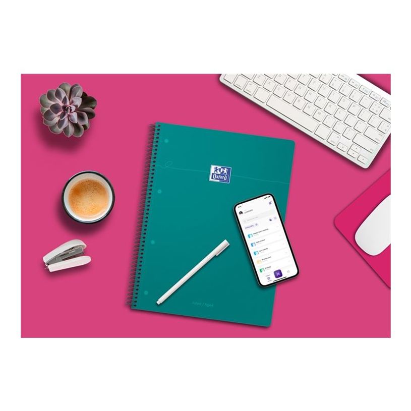 8412771053635-Oxford Smart Pastel - Cahier de notes - reliure à spirale - A4 Plus (210 x 297 mm) - 80 f-P_405242577_5-3