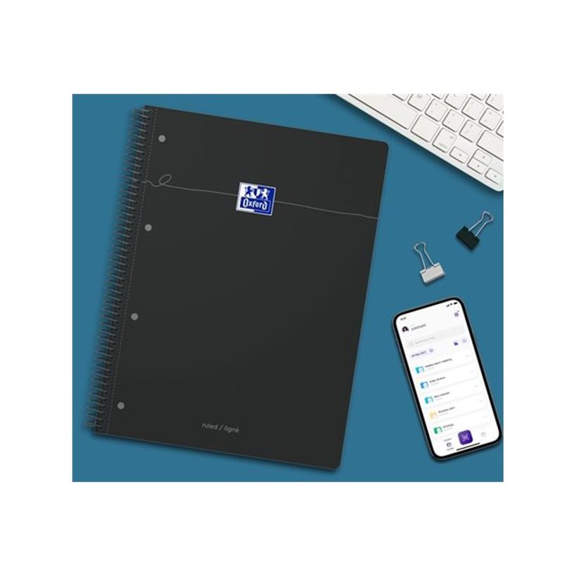 8412771053635-Oxford Smart Pastel - Cahier de notes - reliure à spirale - A4 Plus (210 x 297 mm) - 80 f-P_405242577_6-5