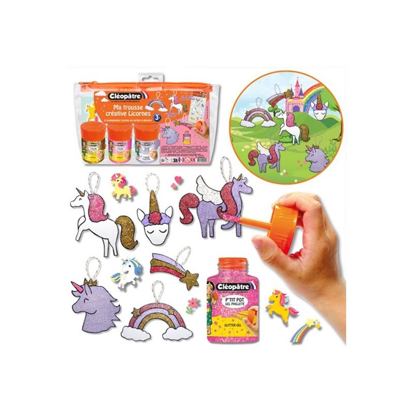 3134725025516-Cléopâtre My Creative - Kit de décorations avec 6 suspensions en carton épais à déco-P_405242585_6-5