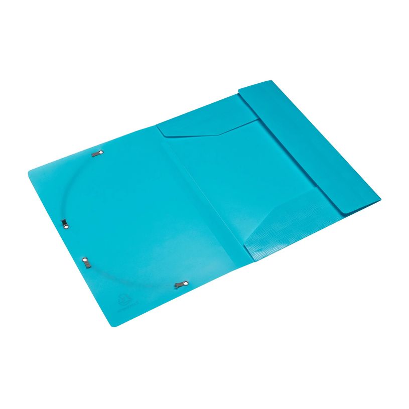 3130630559900-Exacompta - Chemise à Élastique 3 Rabats - Polypropylène Recyclé Pop'N Co - Couleurs A-P_405242606_5-2