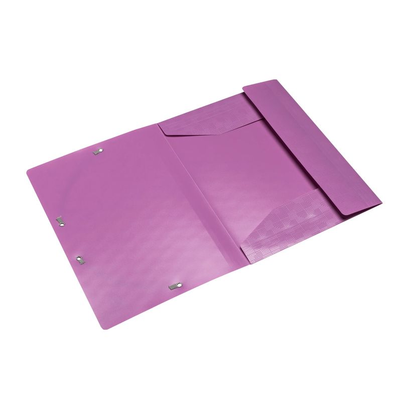 3130630559900-Exacompta - Chemise à Élastique 3 Rabats - Polypropylène Recyclé Pop'N Co - Couleurs A-P_405242606_6-5