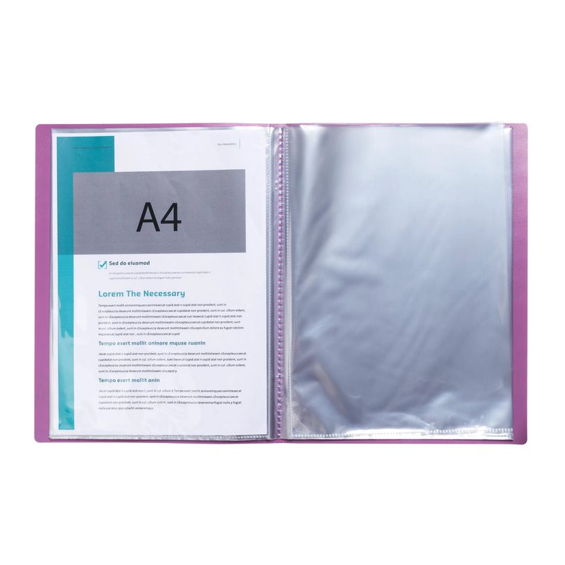 3130633889202-Exacompta - Protège-Documents en PP Recyclé Semi-Rigide Pop'N Co - 40 Vues - Couleurs As-P_405242610_9-6
