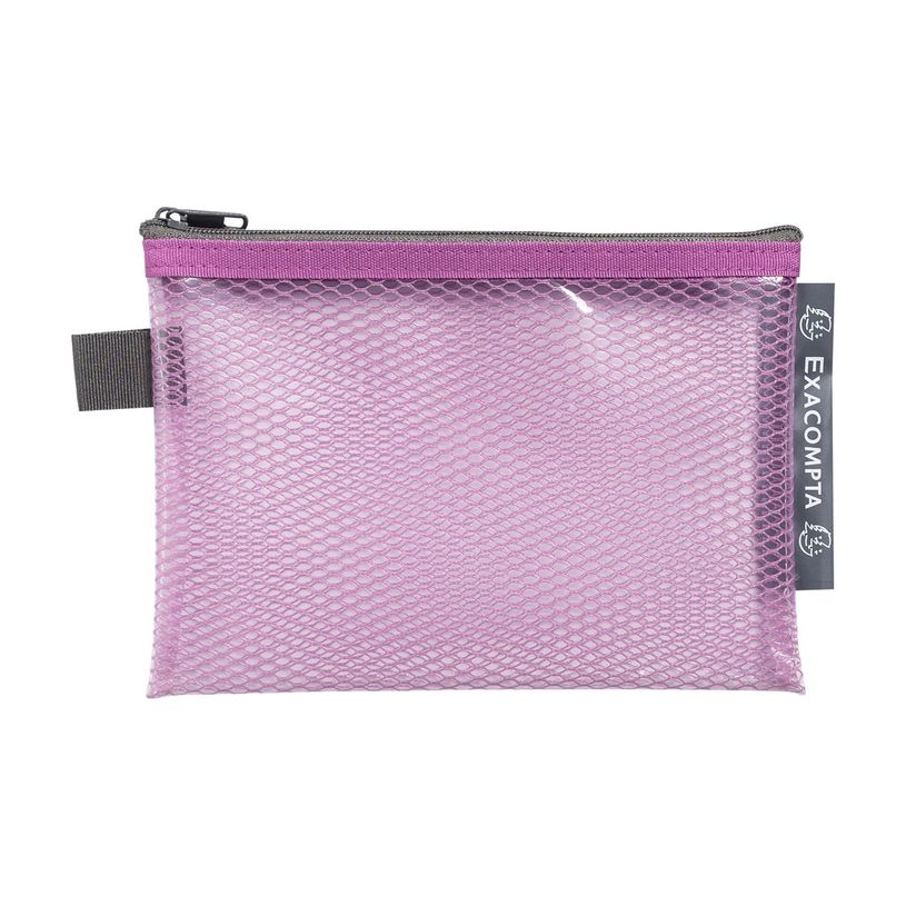 3130630381204-Exacompta Pop'N Co - Pochette à fermeture éclair - pour A6 (105 x 148 mm) - citron vert,-P_405242614_4-1