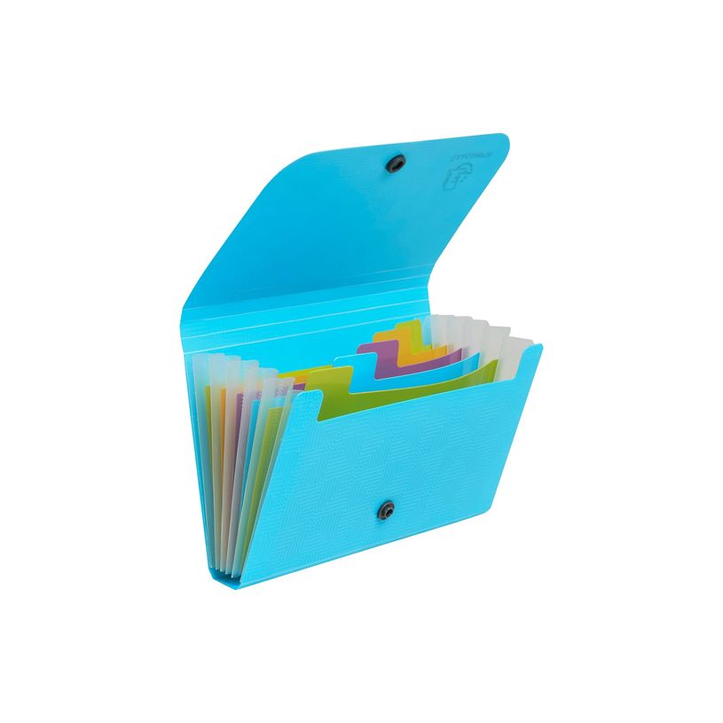 3130630554998-Exacompta Pop'N Co - Trieur à soufflet - 6 compartiments - 180 x 110 mm - à onglets - cy-P_405242632_3-1