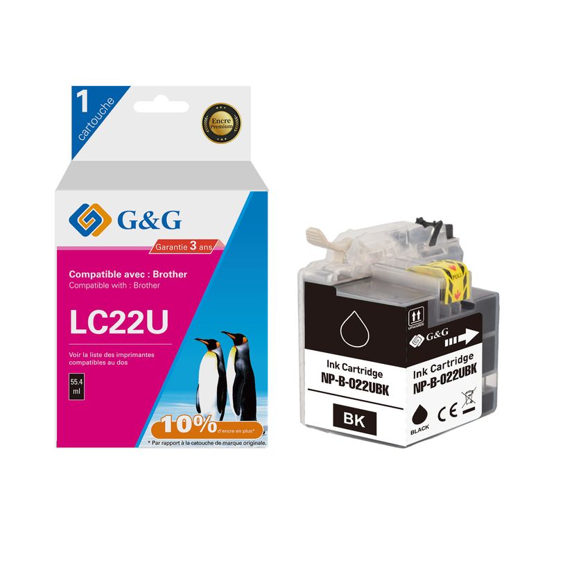 6942383184813-Cartouche compatible Brother LC22U - noir - G&G-P_405242713_1-0