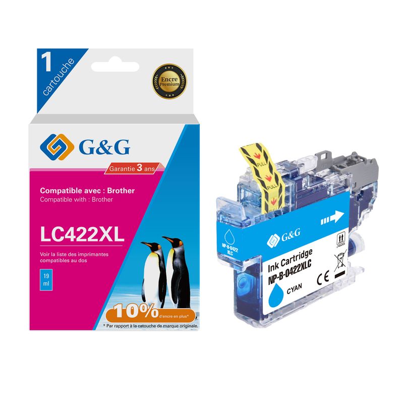 6942383184943-Cartouche compatible Brother LC422XL - cyan - G&G-P_405242729_1-0