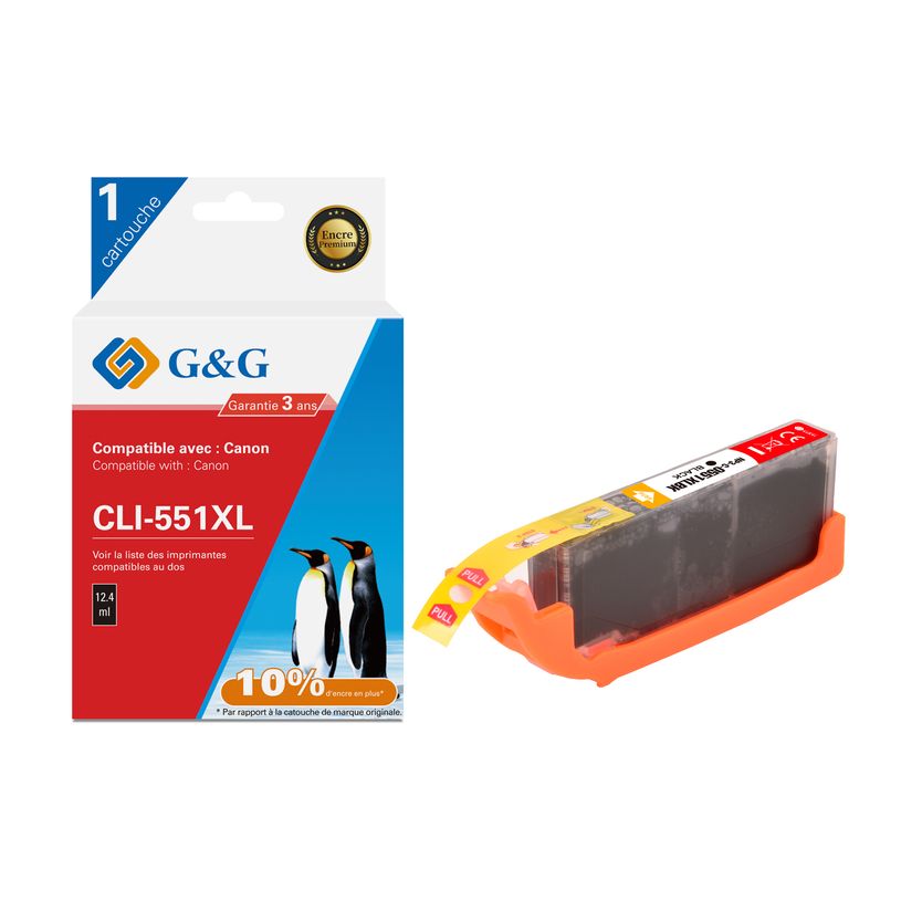 6937173406299-Cartouche compatible Canon CLI-551XL - noir - G&G-P_405242787_1-0