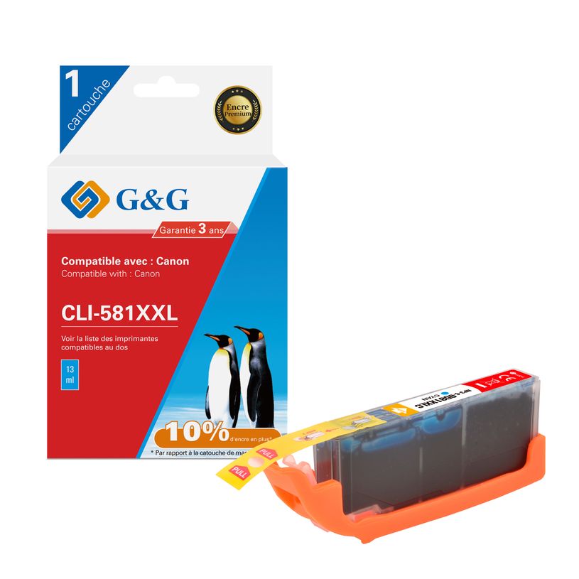 6937173406381-Cartouche compatible Canon CLI-581XXL - cyan - G&G-P_405242800_1-0