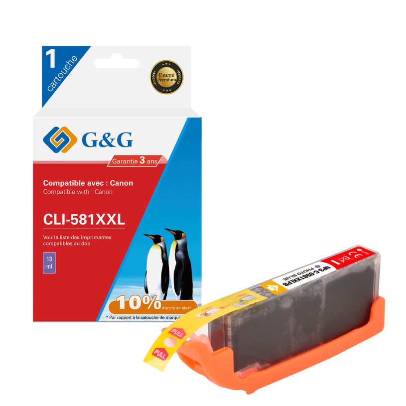 6937173406404-Cartouche compatible Canon CLI-581XXL - bleu - G&G-P_405242803_1-0