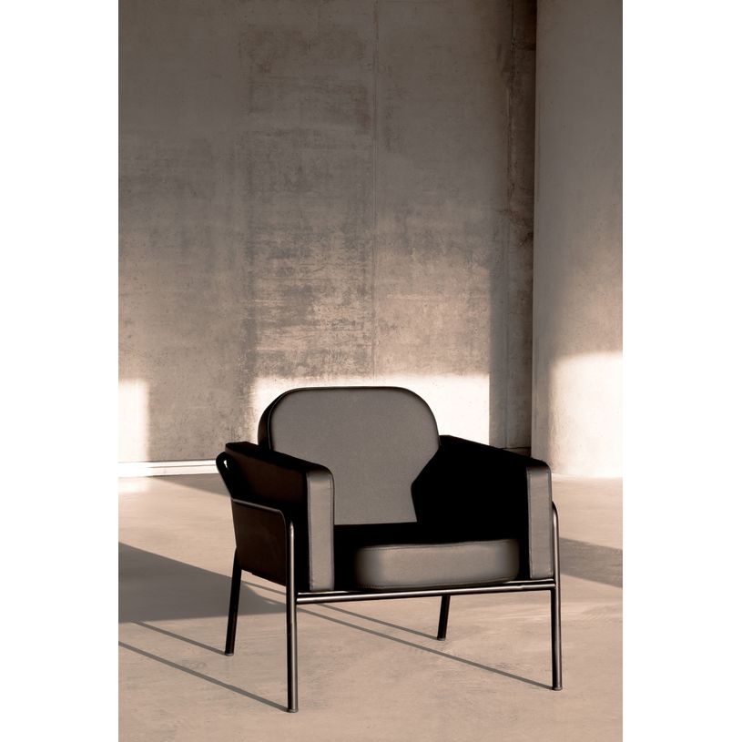 3660141964615-Fauteuil MEDSO "L" - PVC -  noir--3