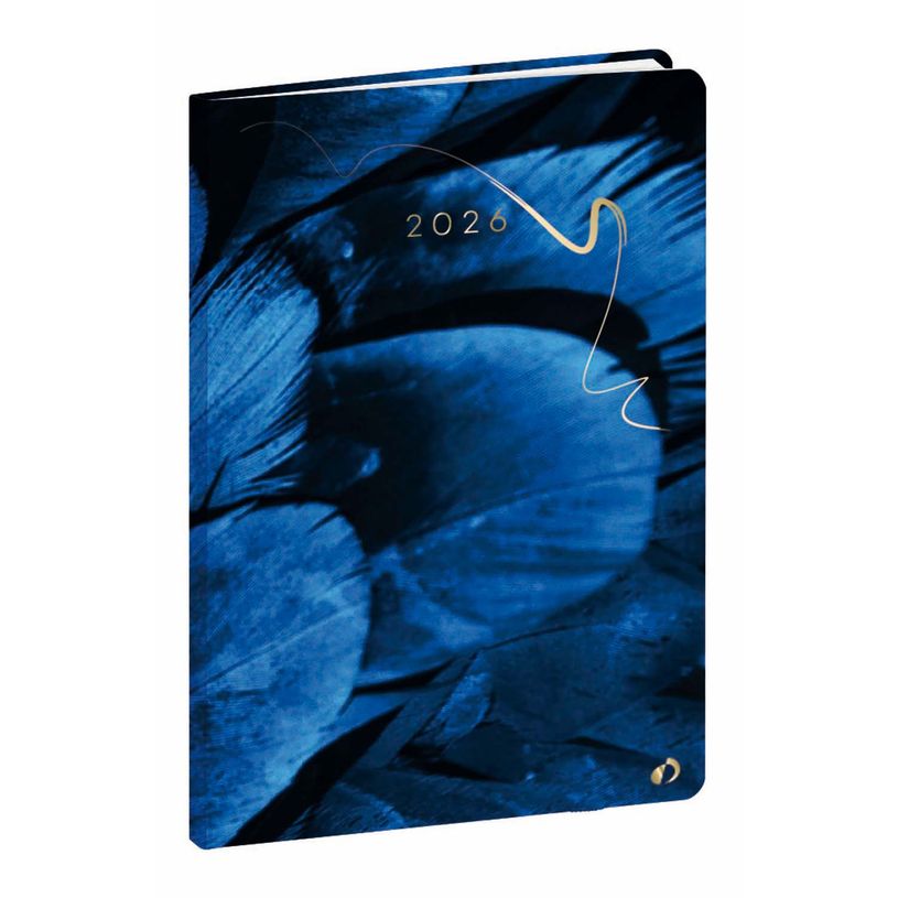 3371010524532-Agenda Année Civile - MINISTRE FR - Couverture Hipsy - Plume - 16x24 cm - Semainier - 13 mois de décembre à déc--0